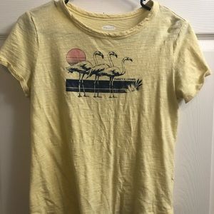 Old navy yellow tee
